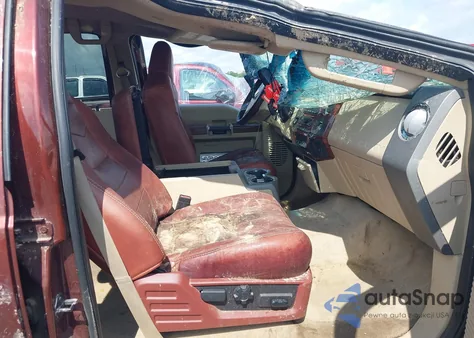 2008 Ford F250 Super Duty из США, поврежденный, VIN 1FTSW21R88EB49674